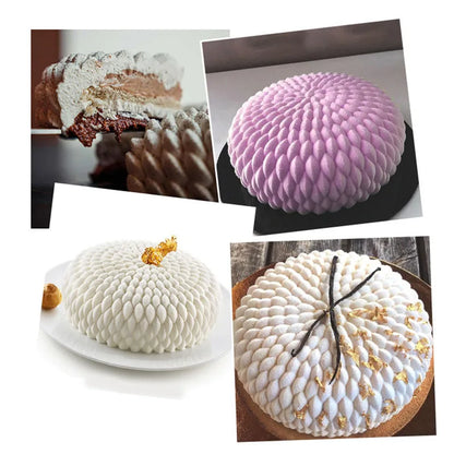 Moule a gateau motif decor