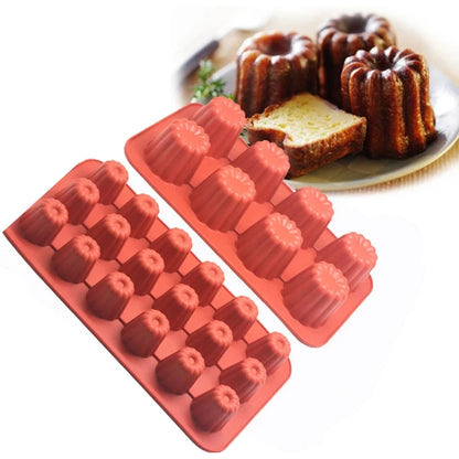 Moule a gateaux 8 18 trous dessous