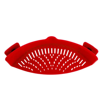 Passoire a pates rouge