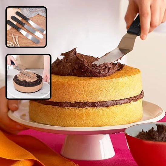 Spatule a glacage preparation