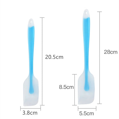 Spatule bleu blanc taille dimension