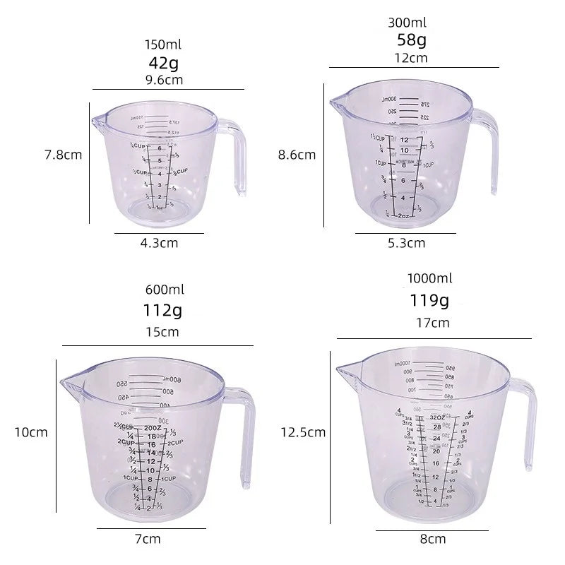Tasse a mesurer blanc dimension