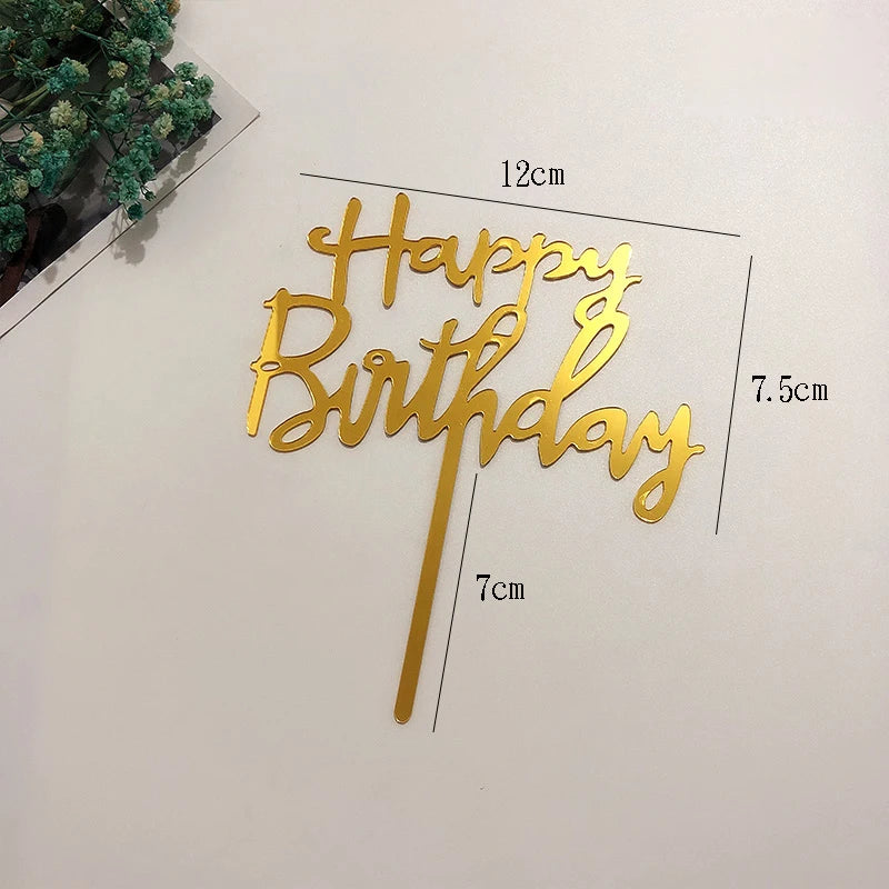 decoration de gateaux or dimension