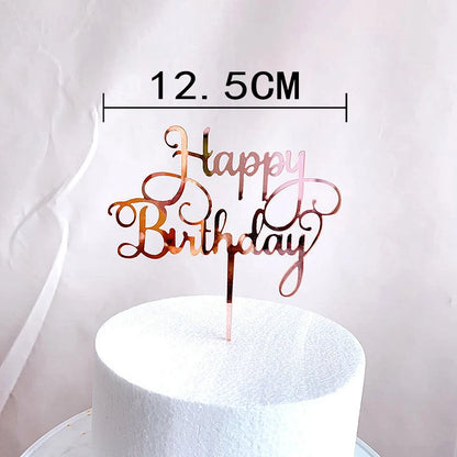 decoration de gateaux rouge dimension