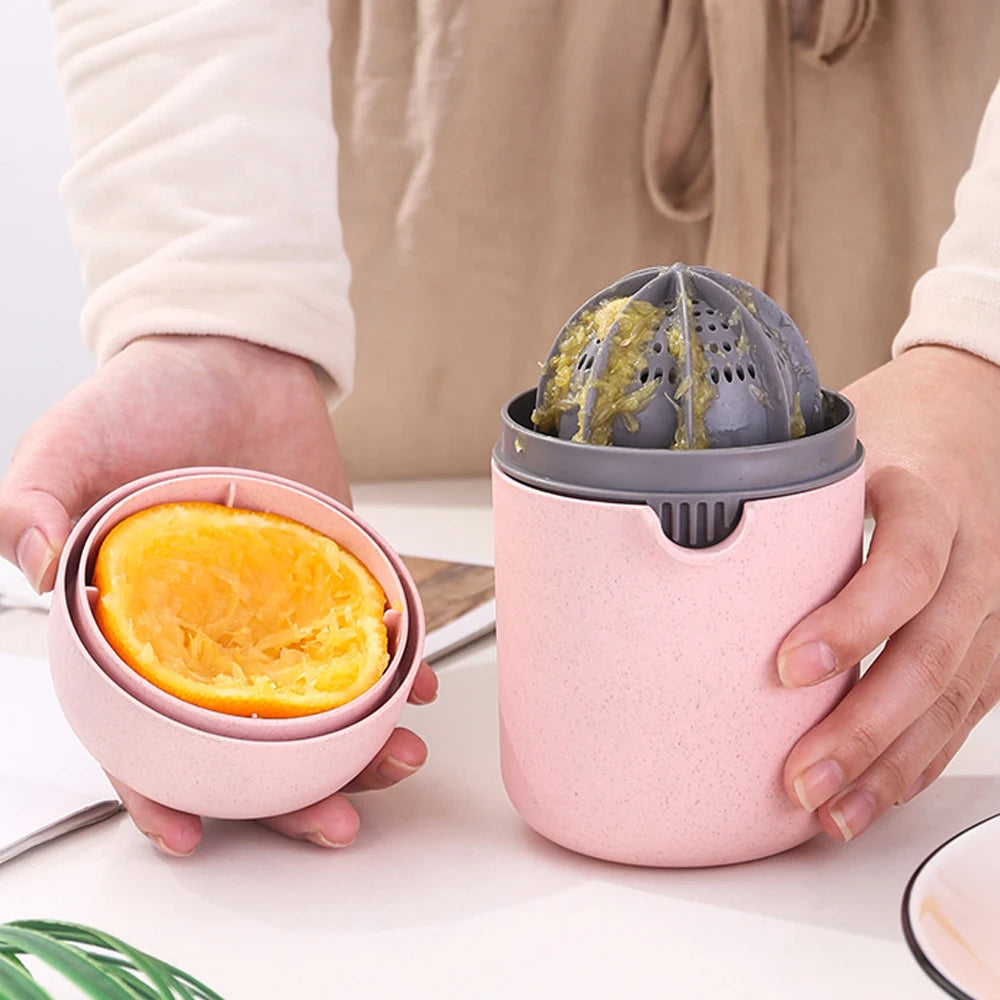 presse fruits rose orange