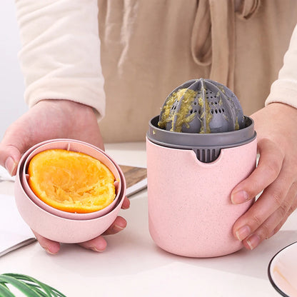 presse fruits rose orange