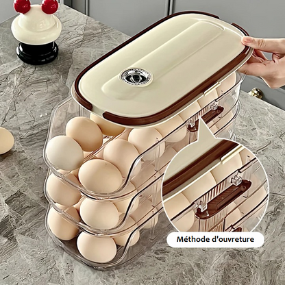 rangement oeufs methode d ouvreture